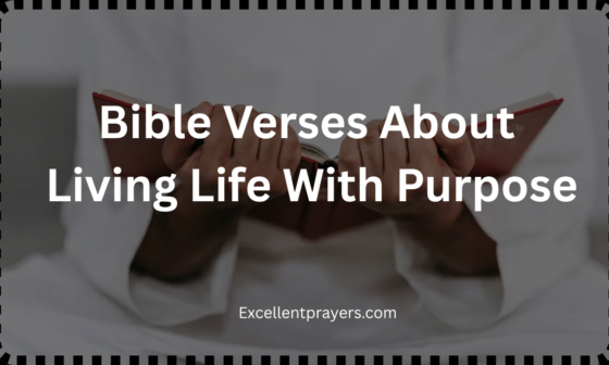Bible Verses About Living Life With Purpose