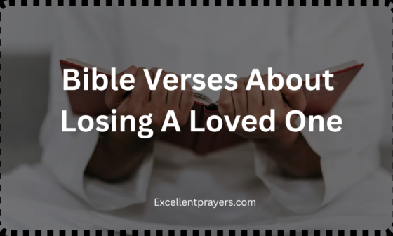Bible Verses About Losing A Loved One