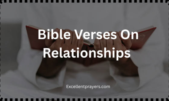 Bible Verses On Relationships