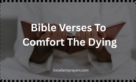 Bible Verses To Comfort The Dying